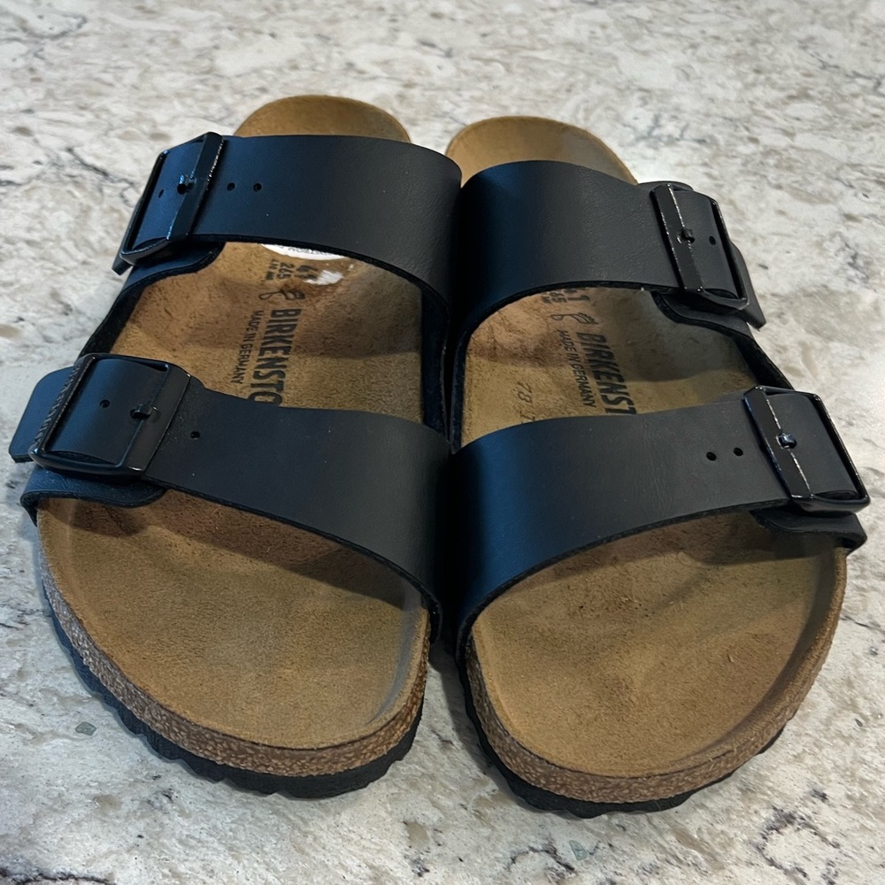 Navy Birkenstocks Men’s